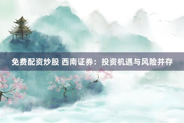 免费配资炒股 西南证券：投资机遇与风险并存